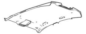 87812388 Gm Genuine F Panel