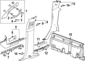 87834021 Gm Genuine Insulator Pad