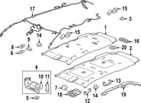87865701 Gm Genuine F Panel