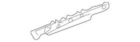 88970333 Gm Genuine Spacer Hdlng T/panel White
