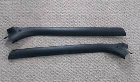 9676236 Gm 1974-1977 Chevy Malbu Chevelle 442 Cutlass Supreme Headliner Side Trim Black