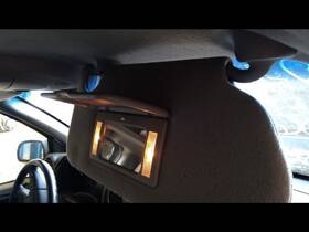 268-01982r Gmc Truck Passenger Right Sun Visor With Illumination Fits 02-04 Bravada 10258890