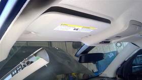 268-12373l Gmc Truck Driver Left Sun Visor Illuminated Fits 17-19 Acadia