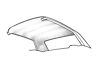 Hl-fg-ht-65-wt Scott Drake Classic Galaxie Hardtop Interior Headliner White 842110166814