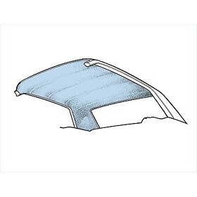 Hl-fm-fb-69-lb Scott Drake 69-70 Fastback Headliner Light Blue