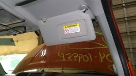 268-10005r Honda Passenger Sun Visor Without Illumination Ex Fits 03-06 Element 10287089