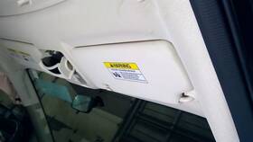 268-10061r Honda Passenger Right Sun Visor With Illumination Fits 12-14 Cr-v 10303094