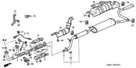 36538-p8f-a01 Honda Genuine Clip Wire Harness