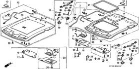 83209-sv2-a21zd Honda Genuine Base Yr98l Coast Sand