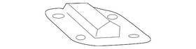 83266-t0g-a51zb Honda Genuine Headliner Bracket