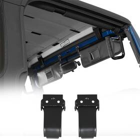 Mmr.10081 Hooke Road 2pcs Steel Hard Top Latch Clamp Replacement For 1997-2006 Jeep Wrangler Tj/tju