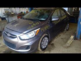 268-11496r Hyundai Passenger Sun Visor Without Illumination Fits 14-17 Accent 10240251