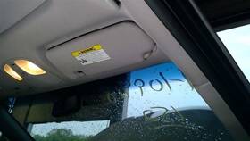268-11576r Hyundai Passenger Sun Visor Illuminated Metal Roof Fits 11-14 Sonata 10285537