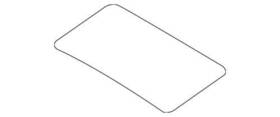 85305-d3000 Hyundai Genuine Headliner Pad