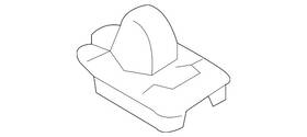 85418-c1000 Hyundai Genuine Headliner Clip