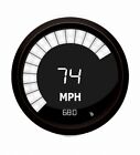 M9222w Intellitronix Black Bezel Usa White Speedometer Digital Led Sweep