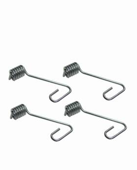 117867535 Isp Type 1 1964-1977 Vw Beetle Headliner Rod Securing Clips 4 Sunroof Car Only