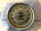 Ss582 Jaeger Td Glass 65022 Speedometer Gauge Vintage Mg Odometer 25