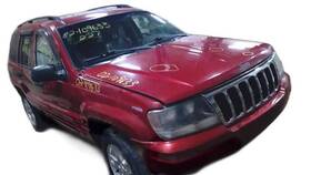 268-01793l Jeep Driver Left Sun Visor With Illumination Fits 02-04 Grand Cherokee 10273046