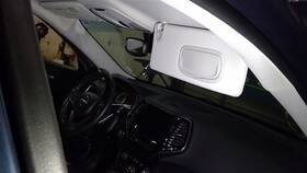 268-12677r Jeep Passenger Sun Visor With Illumination Fits 19-20 Cherokee 10269763
