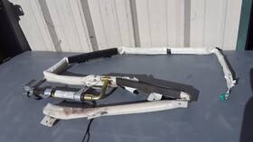 55315093ah Jeep 2007 Commander Upper Left Driver Side Overhead Roof Curtain Oem