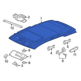 6uj35dx9aa Jeep Oe For Grand Cherokee 2019-2022 Headliner