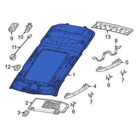 7kj67sa5aa Jeep Oe For Grand Cherokee 2022-2024 Headliner