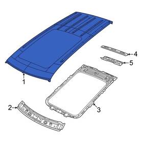 7kj69sa5aa Jeep Oe For Grand Cherokee 2022-2024 Headliner