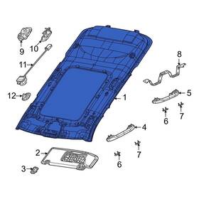7lz38tx7aa Jeep Oe Headliner