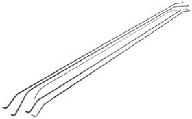 90834 Jegs Headliner Bows 1968-1972 Gm A-body Models 2-door Coupes Only Color Co