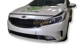 268-10690l Kia Driver Left Sun Visor Without Sunroof Fits 17-18 Forte 10296172