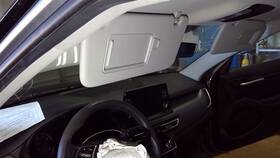 268-12662l Kia Driver Left Sun Visor Without Sunroof Fits 21 Seltos 10284124