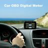 Lbh0147-59 Unbranded Hud Display Digital Meter Fuel Consumption Speedometer 889251484827