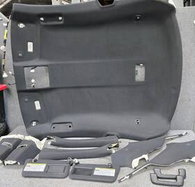 6331024100 Lexus 2015-2016 Rc-f Rc350 Rc300 Headliner Set A B C Pillars Sun Visor Black