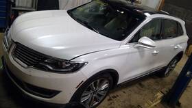 Ft4z5804105ce Lincoln Driver Sun Visor Illuminated With Garage Door Opener Fits 16-18 Mkx 10296311