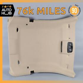 68427730 Maserati 08-18 Granturismo M145 Hardtop Headliner Cover Roof Trim Beige Oem 76k