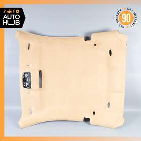 80564730 Maserati 08-19 Grantrurismo M145 Hardtop Headliner Cover Roof Trim Suede Oem