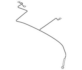 Mazda Bbn6-67-100 Genuine Headliner Wiring Harness