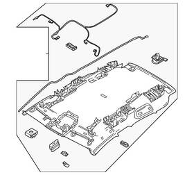 Dgk7-68-03ze-75 Mazda Genuine Ceiling Top