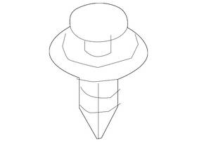 K131-68-865a Mazda Genuine Headliner Fastener