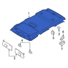 Zzdg68030a32 Mazda Oe For Tribute 2010 Headliner