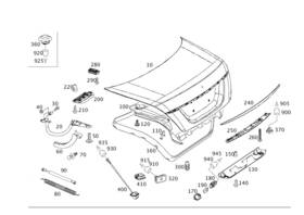 011-988-23-78 Mercedes-benz Genuine Clamp
