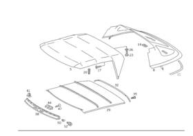 129-770-20-98 Mercedes-benz Genuine Seal