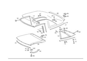 129-790-02-98 Mercedes-benz Genuine Seal