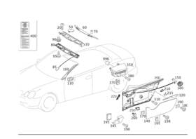 170-988-00-35-7e94 Mercedes-benz Genuine Cap