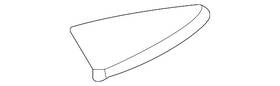 Mercedes-benz 190-770-35-00 Genuine Mercedes-benz Cover