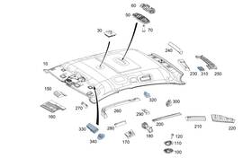213-695-10-00 Mercedes-benz Genuine Mount