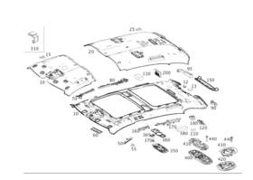 Mercedes-benz 213-695-11-00 Genuine Mercedes-benz Mount