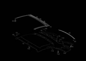 230-790-02-14 Mercedes-benz Genuine Holder