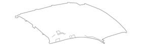 Mercedes-benz 238-770-12-00-9j93 Genuine Mercedes-benz Soft Top Interior Trim